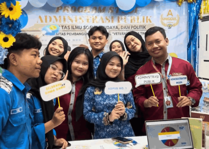 PRODI ADMINISTRASI PUBLIK UNJUK GIGI DI ACARA UPNJATIM EDU EXPO (UJEE) 2026